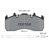 Image de Kit De Plaquettes De Frein, Frein À Disque 2917301 Textar Textar 2917301