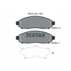 Image de Kit De Plaquettes De Frein, Frein À Disque 2422701 Textar Textar 2422701 Nissan
