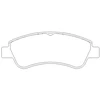 Image de Jeu De Plaquettes De Frein 2395401 Textar Textar 2395401 Citroen;Ds;Fiat;Opel;Peugeot