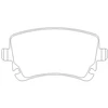 Image de Jeu De Plaquettes De Frein 2332601 Textar Textar 2332601 Audi;Volkswagen