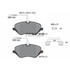 Image de Kit De Plaquettes De Frein, Frein À Disque Q+ 2413301 Textar Textar 2413301 Citroen;Peugeot