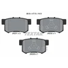 Image de Kit De Plaquettes De Frein, Frein À Disque 2423101 Textar Textar 2423101 Honda