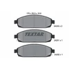 Image de Kit De Plaquettes De Frein, Frein À Disque 2425001 Textar Textar 2425001 Jeep