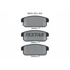 Image de Kit De Plaquettes De Frein, Frein À Disque 2404001 Textar Textar 2404001 Nissan;Suzuki