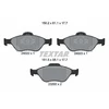 Image de Kit De Plaquettes De Frein, Frein À Disque 2402201 Textar Textar 2402201 Daihatsu;Toyota