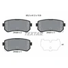 Image de Kit De Plaquettes De Frein, Frein À Disque Q+ 2432001 Textar Textar 2432001 Hyundai;Kia