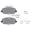 Image de Kit De Plaquettes De Frein, Frein À Disque Q+ 2429401 Textar Textar 2429401 Fiat