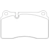 Image de Jeu De Plaquettes De Frein 2409801 Textar Textar 2409801 Volkswagen