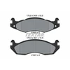 Image de Jeu De Plaquettes De Frein, Frein À Disque 2182001 Textar Textar 2182001 Hummer;Jeep