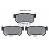 Image de Kit De Plaquettes De Frein, Frein À Disque 2367301 Textar Textar 2367301 Daewoo;Ssangyong