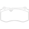 Image de Jeu De Plaquettes De Frein 2396001 Textar Textar 2396001 Mercedes-Benz