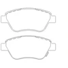 Image de Jeu De Plaquettes De Frein 2398202 Textar Textar 2398202 Fiat;Opel;Vauxhall
