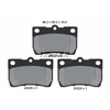 Image de Kit De Plaquettes De Frein, Frein À Disque 2432301 Textar Textar 2432301 Lexus