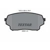 Image de Kit De Plaquettes De Frein, Frein À Disque 2430101 Textar Textar 2430101 Suzuki
