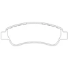 Image de Jeu De Plaquettes De Frein 2446501 Textar Textar 2446501 Citroen;Fiat;Opel;Peugeot