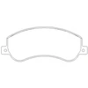 Image de Jeu De Plaquettes De Frein 2448401 Textar Textar 2448401 Ford
