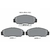 Image de Kit De Plaquettes De Frein, Frein À Disque 2405301 Textar Textar 2405301 Honda