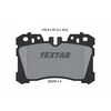 Image de Kit De Plaquettes De Frein, Frein À Disque 2424501 Textar Textar 2424501 Lexus;Toyota