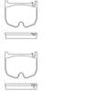 Image de Jeu De Plaquettes De Frein 2394301 Textar Textar 2394301 Mercedes-Benz