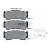 Image de Kit De Plaquettes De Frein, Frein À Disque 2448801 Textar Textar 2448801 Hyundai