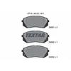Image de Kit De Plaquettes De Frein, Frein À Disque 2450101 Textar Textar 2450101 Hyundai;Kia