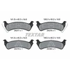 Image de Kit De Plaquettes De Frein, Frein À Disque 2437701 Textar Textar 2437701 Ford Usa