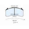 Image de Kit De Plaquettes De Frein, Frein À Disque 2913606 Textar Textar 2913606