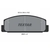 Image de Kit De Plaquettes De Frein, Frein À Disque 2003101 Textar Textar 2003101 Mazda