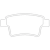 Image de Jeu De Plaquettes De Frein 2454001 Textar Textar 2454001 Citroen