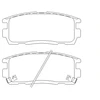 Image de Jeu De Plaquettes De Frein 2449801 Textar Textar 2449801 Chevrolet;Opel;Vauxhall