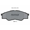 Image de Kit De Plaquettes De Frein, Frein À Disque 2456701 Textar Textar 2456701 Toyota