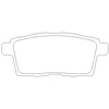 Image de Jeu De Plaquettes De Frein 2454501 Textar Textar 2454501 Ford Usa;Mazda
