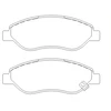 Image de Jeu De Plaquettes De Frein 2455001 Textar Textar 2455001 Opel
