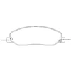 Image de Kit De Plaquettes De Frein, Frein À Disque 2451301 Textar Textar 2451301 Ford Usa