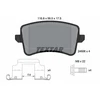 Image de Jeu De Plaquettes De Frein 2460602 Textar Textar 2460602 Audi