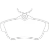 Image de Jeu De Plaquettes De Frein 2457801 Textar Textar 2457801 Citroen;Fiat;Peugeot;Toyota