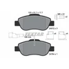 Image de Kit De Plaquettes De Frein, Frein À Disque Q+ 2407202 Textar Textar 2407202 Fiat;Ford