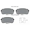 Image de Kit De Plaquettes De Frein, Frein À Disque 2459901 Textar Textar 2459901 Hyundai;Kia