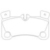 Image de Jeu De Plaquettes De Frein 2461401 Textar Textar 2461401 Audi;Porsche;Volkswagen
