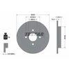 Image de Disque De Frein Textar 92088403 Ford