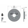 Image de Disque De Frein Textar 92055003 Citroen;Peugeot