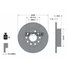 Image de Disque De Frein Textar 92121103 Audi;Seat;Skoda;Volkswagen