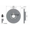 Image de Disque De Frein Textar 92118403 Cadillac;Ferrari;Fiat;Opel;Saab;Vauxhall