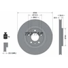 Image de Disque De Frein Textar 92137103 Audi