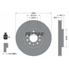 Image de Disque De Frein Textar 92118303 Cadillac;Opel;Saab;Vauxhall