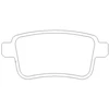 Image de Jeu De Plaquettes De Frein 2469201 Textar Textar 2469201 Renault