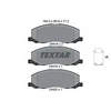 Image de Jeu De Plaquettes De Frein 2441801 Textar Textar 2441801 Opel;Saab;Vauxhall