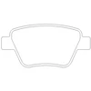 Image de Jeu De Plaquettes De Frein 2456301 Textar Textar 2456301 Audi;Seat;Skoda;Volkswagen