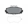 Image de Kit De Plaquettes De Frein, Frein À Disque 2445101 Textar Textar 2445101 Lexus;Toyota