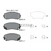 Image de Kit De Plaquettes De Frein, Frein À Disque 2924901 Textar Textar 2924901